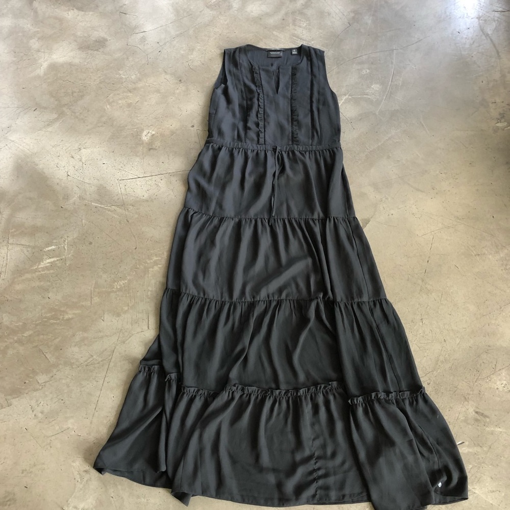 Black maxi dress